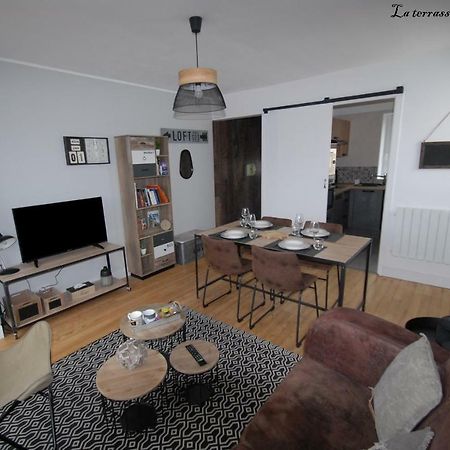 Ferienwohnung La Terrasse Des Courtils Saint-Lô Exterior foto